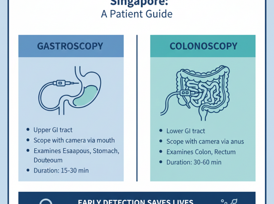 Gastroscopy and Colonoscopy Singapore A Patient Guide