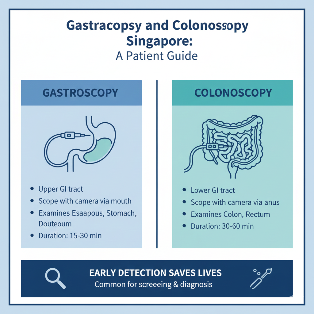 Gastroscopy and Colonoscopy Singapore A Patient Guide